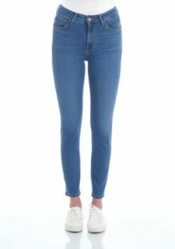 Lee Damen Jeans Scarlett High Skinny Fit - Blau - Mid Madison 8 Lee Damen Jeans Scarlett High Skinny Fit - Blau - Mid Madison -JEANS DIRECT Verkäufe 45392 LEE L626 QDDM Scarlett High MD Madison vo 1