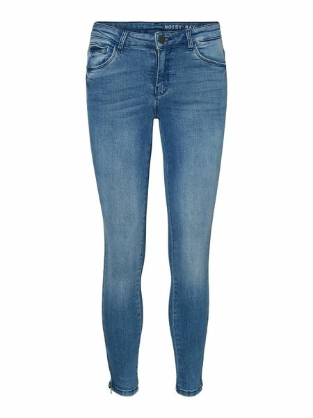 Noisy May Damen Jeans NMKIMMY NW ANK DART AZ062LB Slim Fit Blau Light Blue Denim 3 Noisy May Damen Jeans NMKIMMY NW ANK DART AZ062LB Slim Fit Blau Light Blue Denim