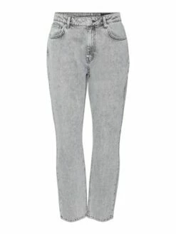 Noisy May Damen Jeans NMISABEL HW ANKLE MOM KI080LG - Straight Fit - Grau - Light Grey Denim 8 Noisy May Damen Jeans NMISABEL HW ANKLE MOM KI080LG - Straight Fit - Grau - Light Grey Denim -JEANS DIRECT Verkäufe 45505 nm 27019287 front 1