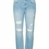 Noisy May Damen Jeans NMISABEL HW MOM DEST JEANS KI081LB - Straight Fit - Blau - Light Blue Denim 1 Noisy May Damen Jeans NMISABEL HW MOM DEST JEANS KI081LB - Straight Fit - Blau - Light Blue Denim -JEANS DIRECT Verkäufe 45507 nm 27019286 front