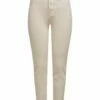 Only Damen Jeans ONLEMILY LIFE HW ST RAW CRPANK - Straight Fit - Beige - Ecru 2 Only Damen Jeans ONLEMILY LIFE HW ST RAW CRPANK - Straight Fit - Beige - Ecru -JEANS DIRECT Verkäufe 45833 on 15175323 front