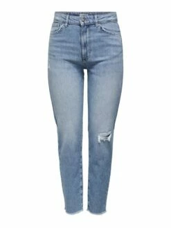 Only Damen Jeans ONLEMILY LIFE HW ST CR AK DT DOT308 - Straight Fit - Blau - Light Medium Blue Denim 8 Only Damen Jeans ONLEMILY LIFE HW ST CR AK DT DOT308 - Straight Fit - Blau - Light Medium Blue Denim -JEANS DIRECT Verkäufe 45836 ONLY 3798881 15248661 1