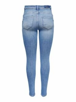 Only Damen Jeans ONLPOWER MID PUSH UP SK DNM REA934 - Skinny Fit - Blau - Special Bright Blue Denim -JEANS DIRECT Verkäufe 45840 on 15250273 back