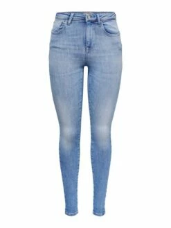 Only Damen Jeans ONLPOWER MID PUSH UP SK DNM REA934 - Skinny Fit - Blau - Special Bright Blue Denim -JEANS DIRECT Verkäufe 45840 on 15250273 front