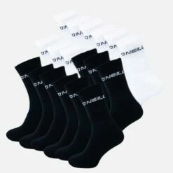 O'Neill Unisex Sportsocken 18er Pack -JEANS DIRECT Verkäufe 45944 grauerhintergrund White Black 18er