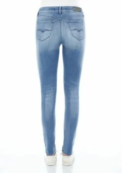 Replay Damen Jeans Luzien - Skinny Fit - Hyperflex - Blau - Light Blue 9 Replay Damen Jeans Luzien - Skinny Fit - Hyperflex - Blau - Light Blue -JEANS DIRECT Verkäufe 46061 Replay Luzien WHW689 000 661 WI6 010 hi 1 1 1