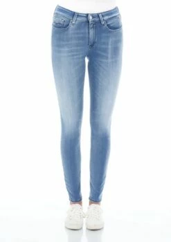 Replay Damen Jeans Luzien - Skinny Fit - Hyperflex - Blau - Light Blue 8 Replay Damen Jeans Luzien - Skinny Fit - Hyperflex - Blau - Light Blue -JEANS DIRECT Verkäufe 46061 Replay Luzien WHW689 000 661 WI6 010 vo 1 1 1
