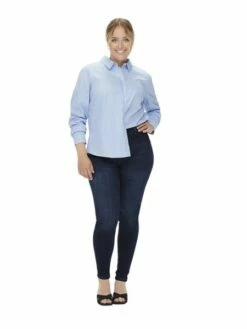 Carmakoma By Only Damen Jeans CARHUBA - Skinny Fit - Blau - Dark Blue Denim - Plus Size 24 Carmakoma By Only Damen Jeans CARHUBA - Skinny Fit - Blau - Dark Blue Denim - Plus Size -JEANS DIRECT Verkäufe 46076 on 3843237 frontfull 1