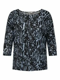 Carmakoma By Only Damen Langarmshirt CARARALBA 3/4 - Plus Size -JEANS DIRECT Verkäufe 46079 cb 1