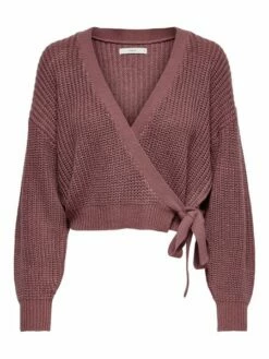 Only Damen Strickjacke ONLBREDA WRAP