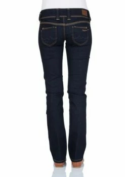 Pepe Jeans Damen Jeans Venus - Regular Fit - Blau - Rinse Plus -JEANS DIRECT Verkäufe 46256 Pepe Jeans Venus PL200029M152 000 hi 1