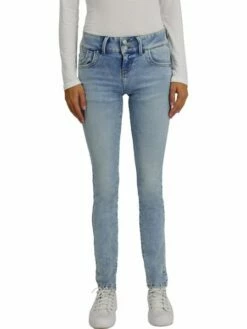 LTB Damen Jeans Molly M Super Slim Fit - Blau - Ennio Wash -JEANS DIRECT Verkäufe 46360 Molly M Ennio Wash 2 1