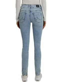 LTB Damen Jeans Molly M Super Slim Fit - Blau - Ennio Wash -JEANS DIRECT Verkäufe 46360 Molly M Ennio Wash 4 1