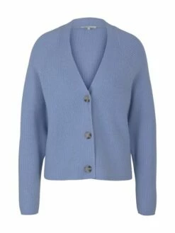 Tom Tailor Denim Damen Strickjacke V-NECK -JEANS DIRECT Verkäufe 46388 Denim Tom Ta 202 11486 1030000 1