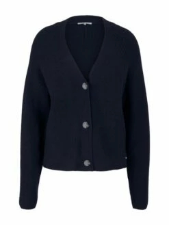 Tom Tailor Denim Damen Strickjacke V-NECK -JEANS DIRECT Verkäufe 46388 Denim Tom Ta 204 10668 1030000 1