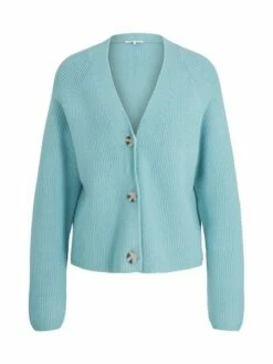 Tom Tailor Denim Damen Strickjacke V-NECK -JEANS DIRECT Verkäufe 46388 Denim Tom Ta 210 30271 1030000