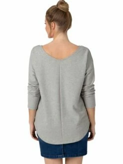 TIMEZONE Damen Pullover V-NECK SWEATER - Relaxed Fit -JEANS DIRECT Verkäufe 46405 TIMEZONE Sweater 18 10202 00 6558 2079 rueck 1