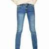 Pepe Jeans Damen Jeans Gen - Regular Fit - Blau - Mid Blue Denim 2 Pepe Jeans Damen Jeans Gen - Regular Fit - Blau - Mid Blue Denim -JEANS DIRECT Verkäufe 46470 PEPE Gen PL204159MF5 Front