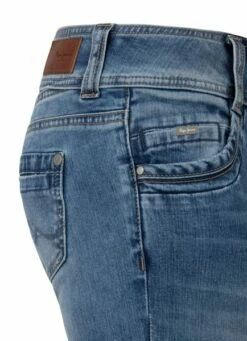 Pepe Jeans Damen Jeans Gen - Regular Fit - Blau - Mid Blue Denim 20 Pepe Jeans Damen Jeans Gen - Regular Fit - Blau - Mid Blue Denim -JEANS DIRECT Verkäufe 46470 PL204159MF5 000 3 MA HI