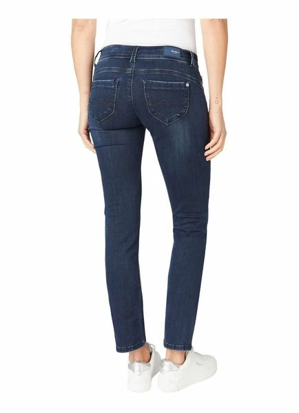 Pepe Jeans Damen Jeans New Brooke - Slim Fit - Blau - Blue Black Wiser 6 Pepe Jeans Damen Jeans New Brooke - Slim Fit - Blau - Blue Black Wiser – Bild 4