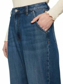 Tom Tailor Denim Damen Jeans BARREL MOM - Relaxed Fit - Blau - Used Mid Stone Blue -JEANS DIRECT Verkäufe 46500 Denim Tom Ta 201 10119 1030939 5 1 1 1