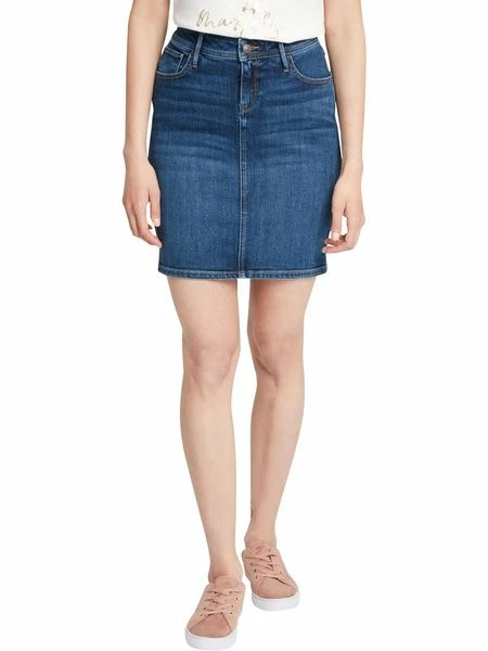 Cross Jeans Damen Jeansrock Millie - Blau - Dark Blue 3 Cross Jeans Damen Jeansrock Millie - Blau - Dark Blue