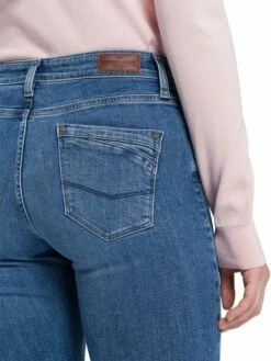 Cross Jeans Damen Jeans Lauren - Bootcut - Blau - Mid Blue -JEANS DIRECT Verkäufe 46511 H 485 017 cross jeans null 5 1