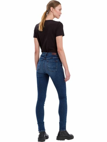 Cross Jeans Damen Jeans Alan - Skinny Fit - Blau - Ocean Blue 8 Cross Jeans Damen Jeans Alan - Skinny Fit - Blau - Ocean Blue – Bild 6
