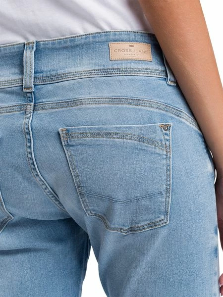 Cross Jeans Damen Jeans Loie - Regular Fit - Blau - Light Blue 6 Cross Jeans Damen Jeans Loie - Regular Fit - Blau - Light Blue – Bild 4