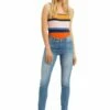 Cross Jeans Damen Jeans Anya - Slim Fit - Blau - Light Blue -JEANS DIRECT Verkäufe 46554 P 489 163 cross jeans null 3