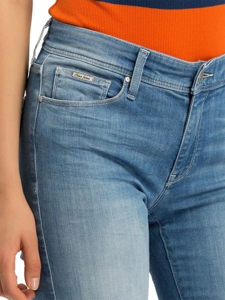 Cross Jeans Damen Jeans Anya - Slim Fit - Blau - Light Blue 9 Cross Jeans Damen Jeans Anya - Slim Fit - Blau - Light Blue – Bild 7