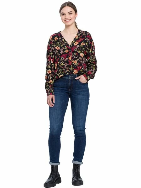 Cross Jeans Damen Jeans Anya - Slim Fit - Blau - Ocean Blue 7 Cross Jeans Damen Jeans Anya - Slim Fit - Blau - Ocean Blue – Bild 5