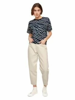 Tom Tailor Denim Damen T-Shirt BOXY PRINT -JEANS DIRECT Verkäufe 46579 Denim Tom Ta 202 28945 1030180 2 1