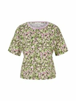 Tom Tailor Denim Damen T-Shirt BOXY PRINT -JEANS DIRECT Verkäufe 46579 Denim Tom Ta 203 28948 1030180 1