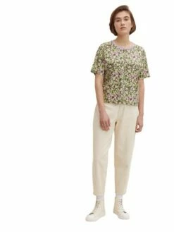 Tom Tailor Denim Damen T-Shirt BOXY PRINT -JEANS DIRECT Verkäufe 46579 Denim Tom Ta 203 28948 1030180 2 1