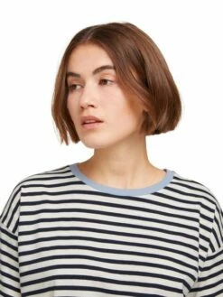 Tom Tailor Denim Damen T-Shirt BOXY PRINT -JEANS DIRECT Verkäufe 46579 Denim Tom Ta 208 25924 1030180 3