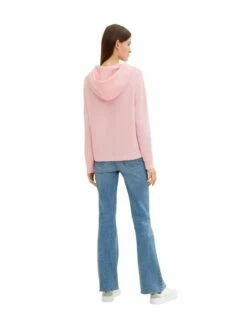Tom Tailor Denim Damen Kapuzenpullover Hoodie BRUSHED RIB - Loose Fit -JEANS DIRECT Verkäufe 46668 Denim Tom Ta 212 19765 1027687 3 1