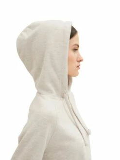 Tom Tailor Denim Damen Kapuzenpullover Hoodie BRUSHED RIB - Loose Fit -JEANS DIRECT Verkäufe 46668 Denim Tom Ta 212 30224 1027687 4 1