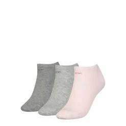 Calvin Klein Damen Sneaker Socken CLASSIC 3er Pack -JEANS DIRECT Verkäufe 46864 701218768003 PP 1 CK ABC 031 hi res