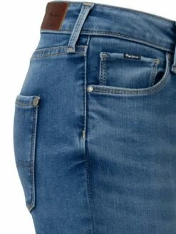 Pepe Jeans Damen Jeans REGENT - Skinny Fit - Blau - Medium Light Blue 13 Pepe Jeans Damen Jeans REGENT - Skinny Fit - Blau - Medium Light Blue -JEANS DIRECT Verkäufe 47111 PEPE Regent PL204171HH9 Detail 1