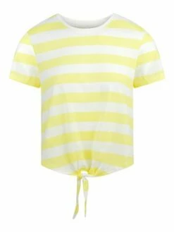 Only Damen T-Shirt ONLMAY STRIPE -JEANS DIRECT Verkäufe 47120 Only 15264730 Lemon Meringue Cloud danc front Kopie 1