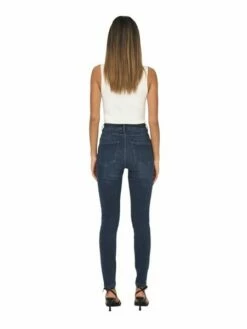 Only Damen Jeans ONLMILA HW SK ANK DNM BJ407 - Skinny Fit - Blau - Blue Black Denim 18 Only Damen Jeans ONLMILA HW SK ANK DNM BJ407 - Skinny Fit - Blau - Blue Black Denim -JEANS DIRECT Verkäufe 47140 on 3625706 back1