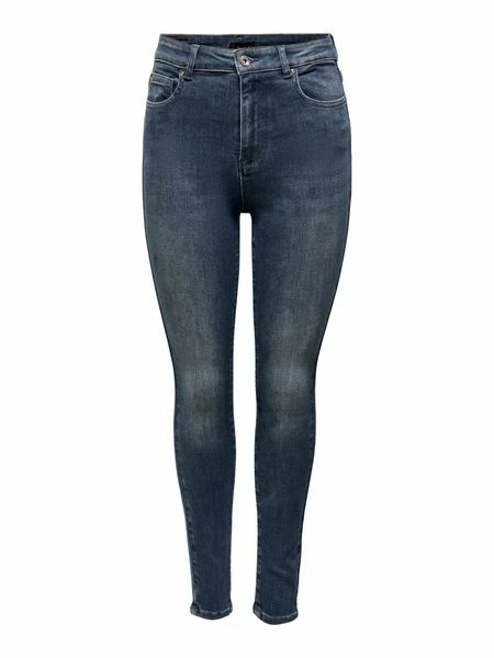 Only Damen Jeans ONLMILA HW SK ANK DNM BJ407 - Skinny Fit - Blau - Blue Black Denim 8 Only Damen Jeans ONLMILA HW SK ANK DNM BJ407 - Skinny Fit - Blau - Blue Black Denim – Bild 6