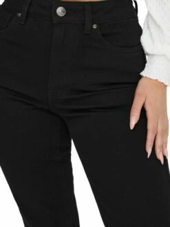 Only Damen Jeans ONLEMILY HW STR CRP ANK RAW MAE034 - Straight Fit - Schwarz - Black Denim 19 Only Damen Jeans ONLEMILY HW STR CRP ANK RAW MAE034 - Straight Fit - Schwarz - Black Denim -JEANS DIRECT Verkäufe 47215 on 3524890 detail