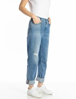 Replay Damen Jeans KILEY - Relaxed Fit - Blau - Medium Blue 27 Replay Damen Jeans KILEY - Relaxed Fit - Blau - Medium Blue -JEANS DIRECT Verkäufe 47247 WA434R 000 519 391 009 1 1