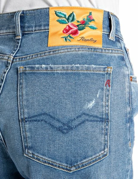 Replay Damen Jeans KILEY - Relaxed Fit - Blau - Medium Blue 18 Replay Damen Jeans KILEY - Relaxed Fit - Blau - Medium Blue – Bild 16