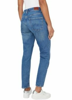 Pepe Jeans Damen Jeans VIOLET - Relaxed Fit Tapered Leg - Blau - Sky Blue Wiser -JEANS DIRECT Verkäufe 47303 PL204176VS3 000DENIM 2 1