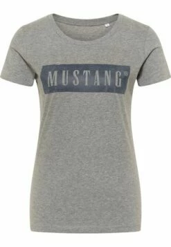 Mustang Damen T-Shirt ALINA C LOGO TEE -JEANS DIRECT Verkäufe 47377 MUSTANG Jean NOS 4141 1013220