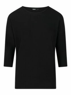 Only Damen Top ONLGLAMOUR Regular Fit 3/4 Ärmel 2er Pack -JEANS DIRECT Verkäufe 47492 3Only 15289509 BlackLGW W 2 front