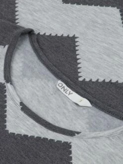 Only Damen Top ONLGLAMOUR Regular Fit 3/4 Ärmel 2er Pack -JEANS DIRECT Verkäufe 47492 5Only 15289509 BlackLGW W 1 detail